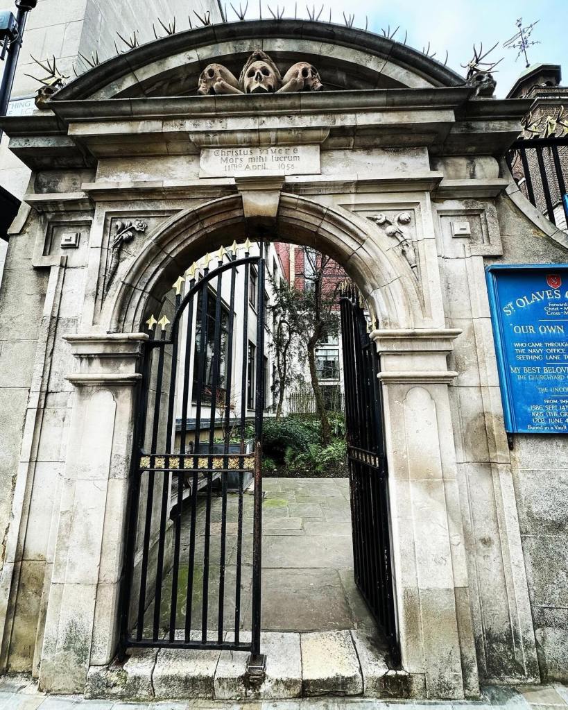 St Olave's Church, Hart Street, London.