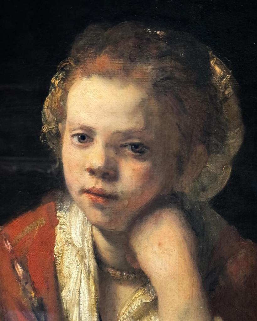Rembrandt van Rijn (1606–1669), Young girl at a window, 1651, Oil on canvas, 78 × 64 cm, Nationalmuseum, Stockholm