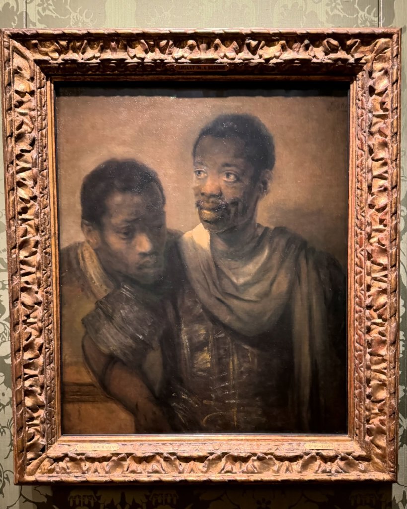 Rembrandt Harmenszoon van Rijn (1606-1669), Two African men, 1661, Oil on canvas, 78 x 64 cm, Mauritshuis, The Hague