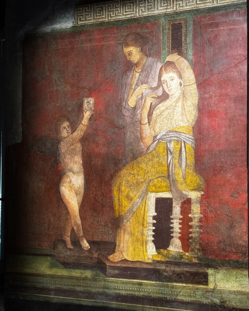 Villa of the Mysteries near Pompeii.