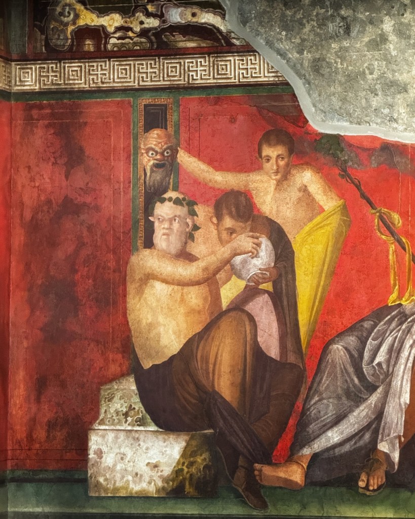 Villa of the Mysteries near Pompeii.