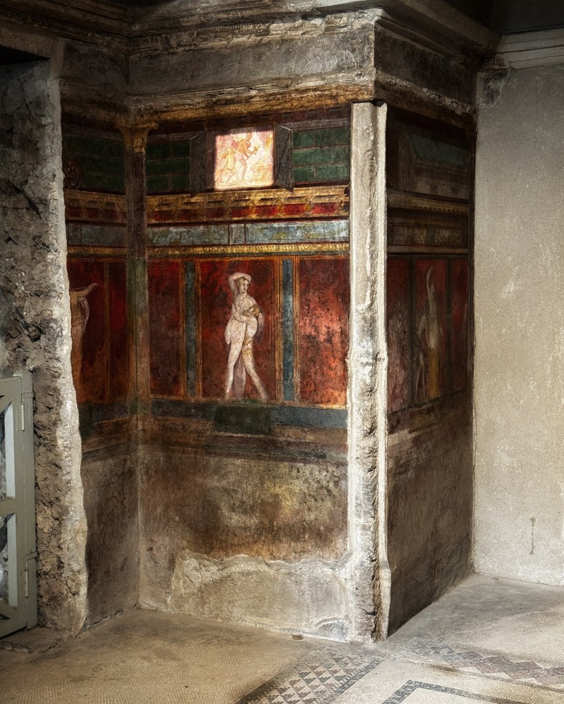 Villa of the Mysteries near Pompeii.