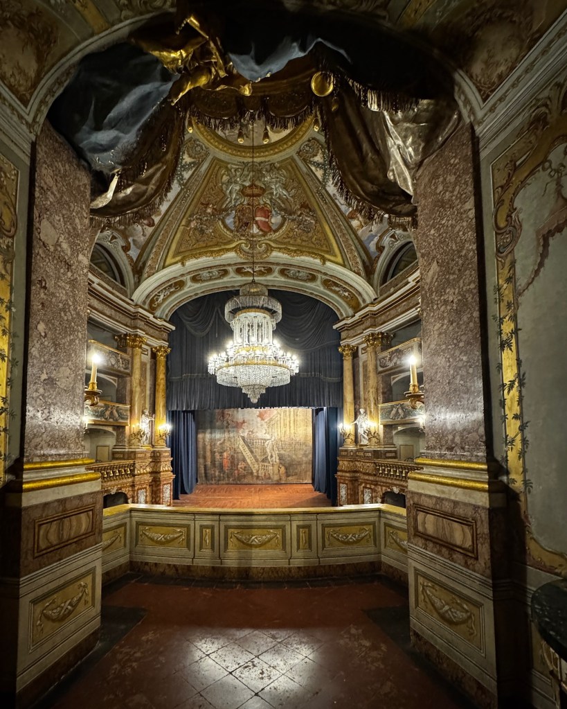 The Court Theatre of the Royal Palace of Caserta.