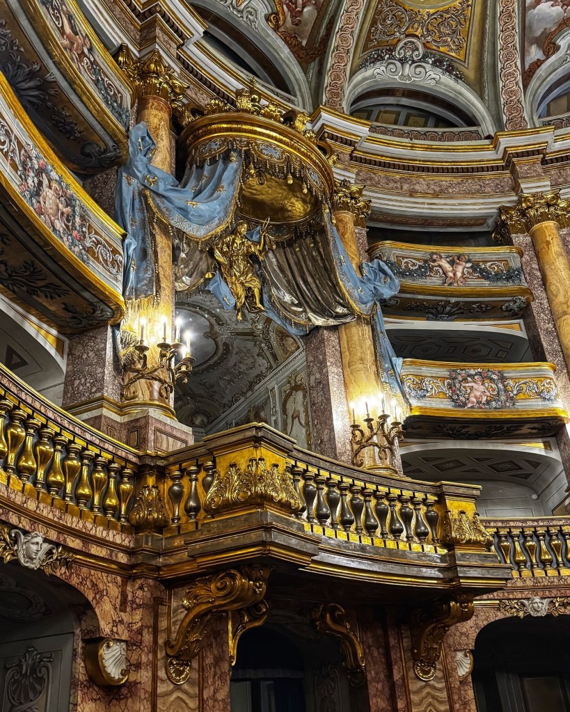 The Court Theatre of the Royal Palace of Caserta.