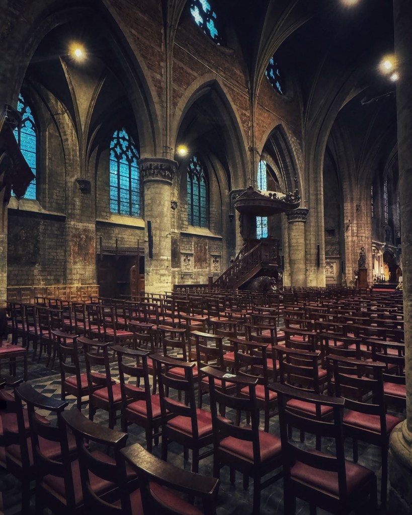 The Collegiate Church of St. Peter and St. Guido in Anderlecht, Brussels