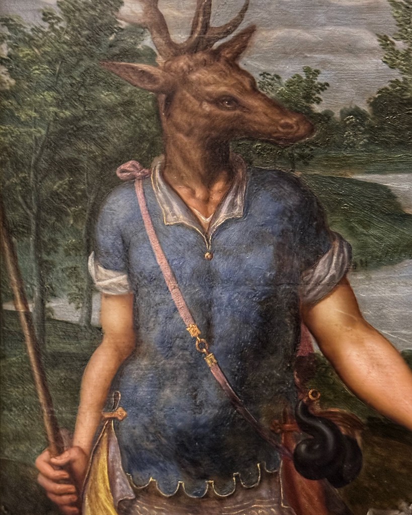 Bernaert de Rijckere (active c. 1535–1590), Diana Surprised by Actaeon, c. 1580s–1590s, Oil on panel, Prague Castle Picture Gallery