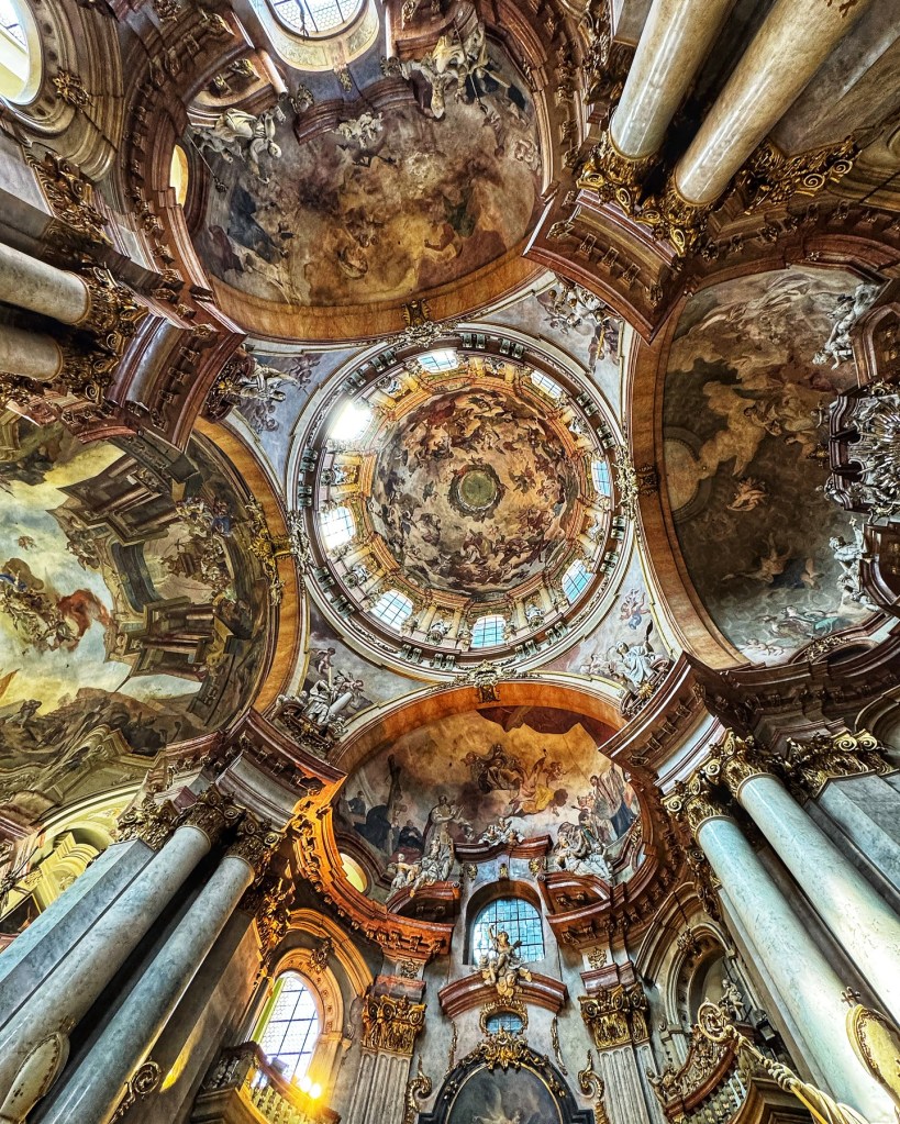 The Church of St Nicholas (Kostel sv. Mikuláše) in Prague’s Malá Strana
