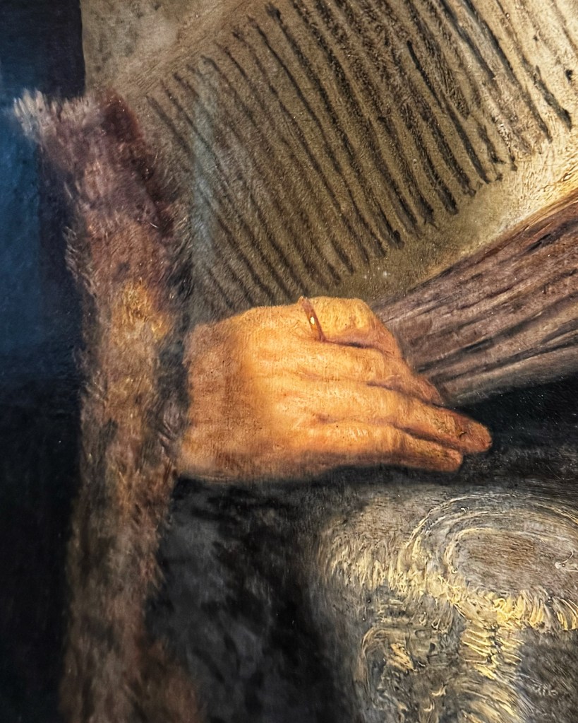 Rembrandt Harmensz. van Rijn (1606–1669), ‘A Scholar in His Study’, 1634, Oil on panel, 105 × 76 cm, Sternberg Palace, Prague