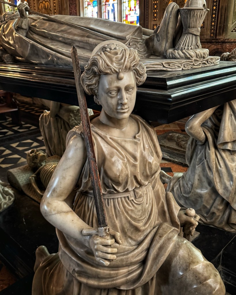 Maximilian Colt (c. 1570 – after 1641), Monument to Robert Cecil, 1st Earl of Salisbury (1563–1612), 1610-1614, Marble and alabaster sculpture, Salisbury Chapel, St  Etheldreda’s Church, Hatfield, Hertfordshire 