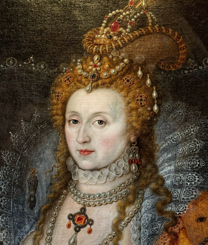 Traditionally attributed to  Marcus Gheeraerts the Younger (1561–after 1636), Rainbow Portrait of Elizabeth I