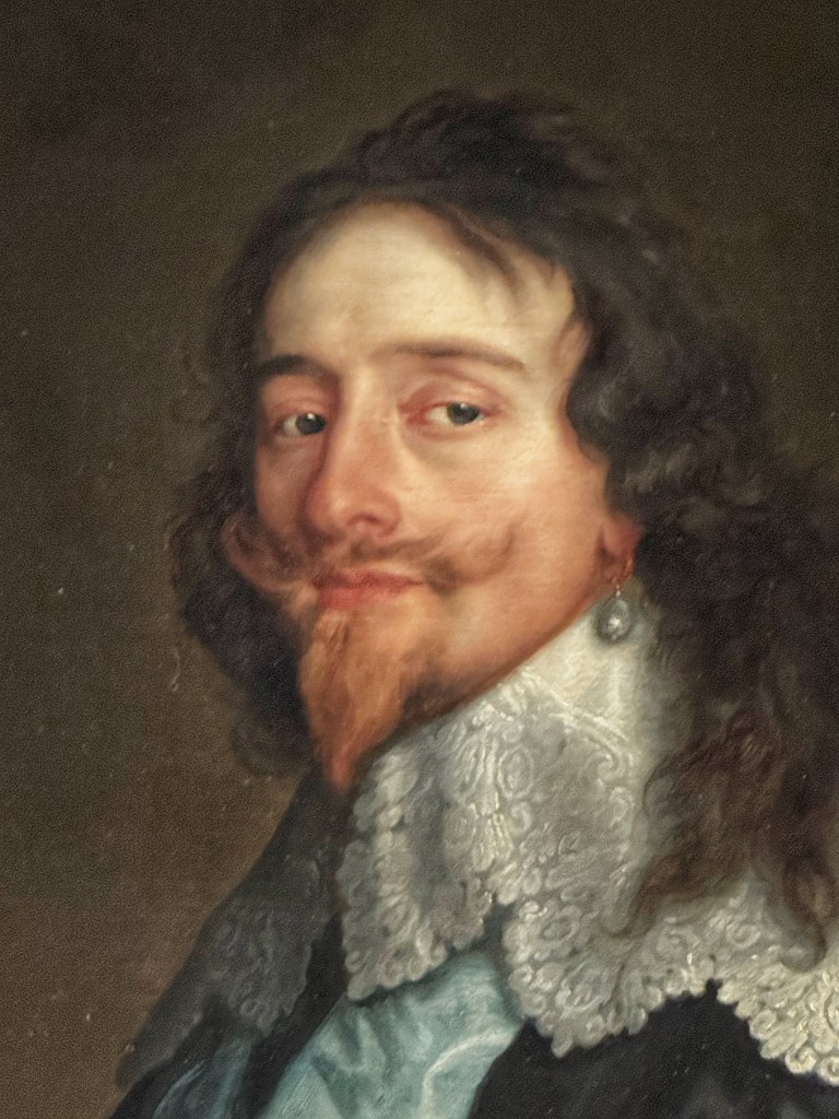 Antoon Van Dyck (1599 – 1641) and Studio, Portrait of King Charles I (1600–1649), circa 1635–1637, Oil on canvas, 121 x 94.6 cm, Ham House, Surrey