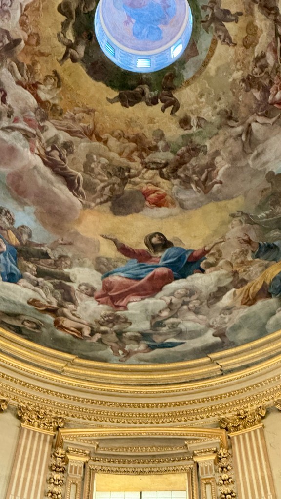 Giovanni Lanfranco (1582–1647), The Assumption of the Virgin in the glory of Paradise, 1625–1627, Sant’Andrea della Valle, Rome