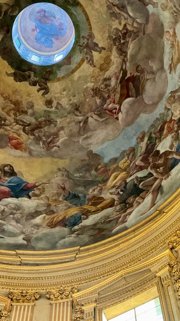 Giovanni Lanfranco (1582–1647), The Assumption of the Virgin in the glory of Paradise, 1625–1627, Sant’Andrea della Valle, Rome