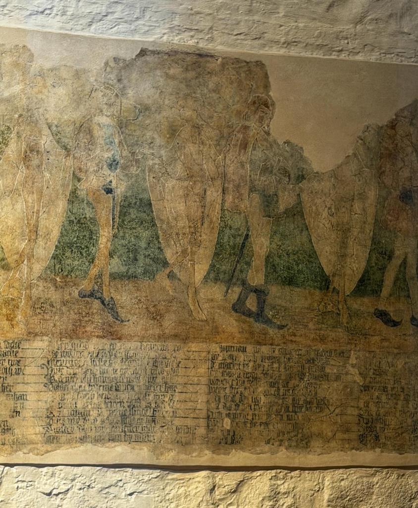 The Dance of Death Fresco in the Marienkirche, Berlin