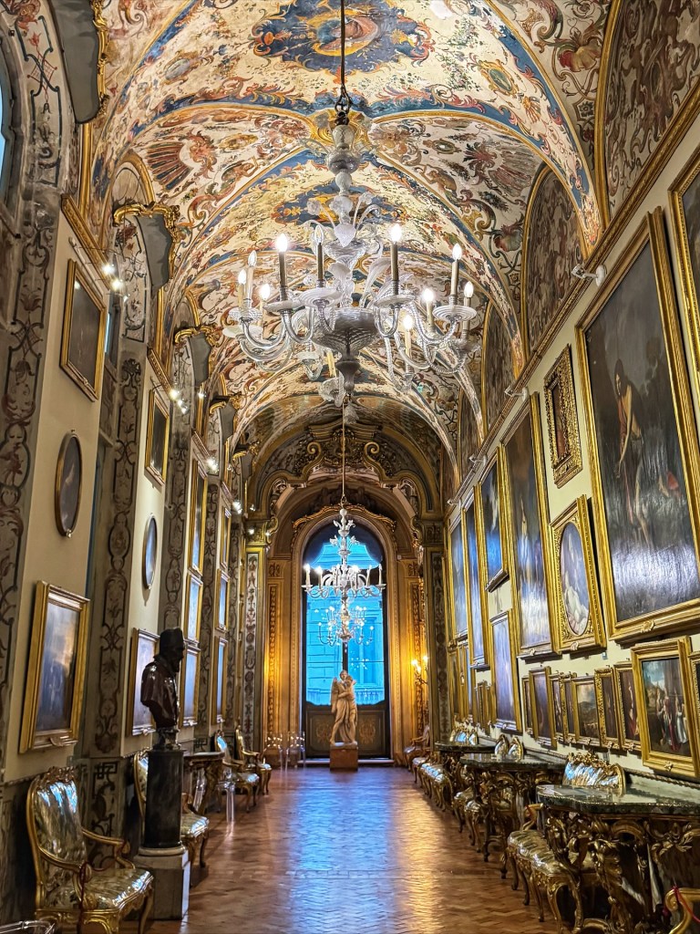 Ginesio del Barba (active mid-18th century), Galleria Aldobrandini, c. 1730–1740, Palazzo Doria Pamphilj, Rome 