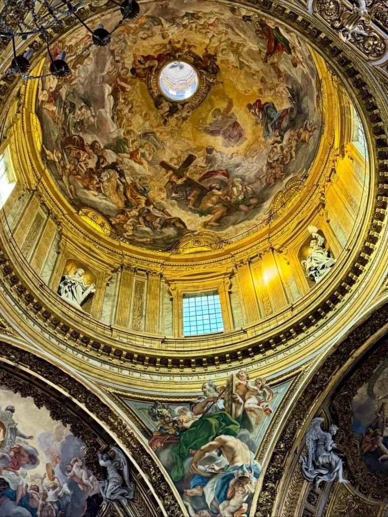 Giovanni Battista Gaulli, called Baciccio (1639–1709), Frescoes of the Nave Vault and Dome, 1672–1685, Fresco and stucco, Chiesa del Santissimo Nome di Gesù (Church of the Gesù), Rome